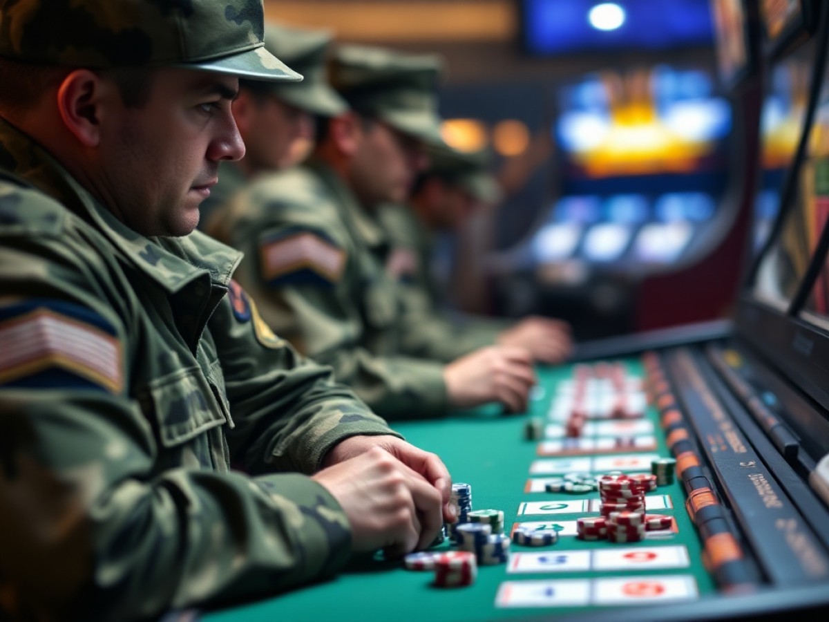 Wenn Soldaten spielsüchtig werden