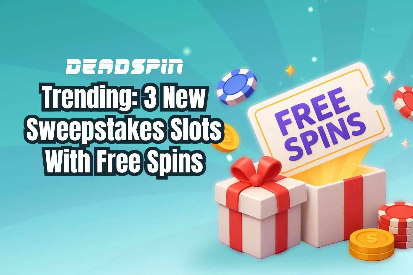 Trending: 3 New Sweepstakes Slots With Free Spins