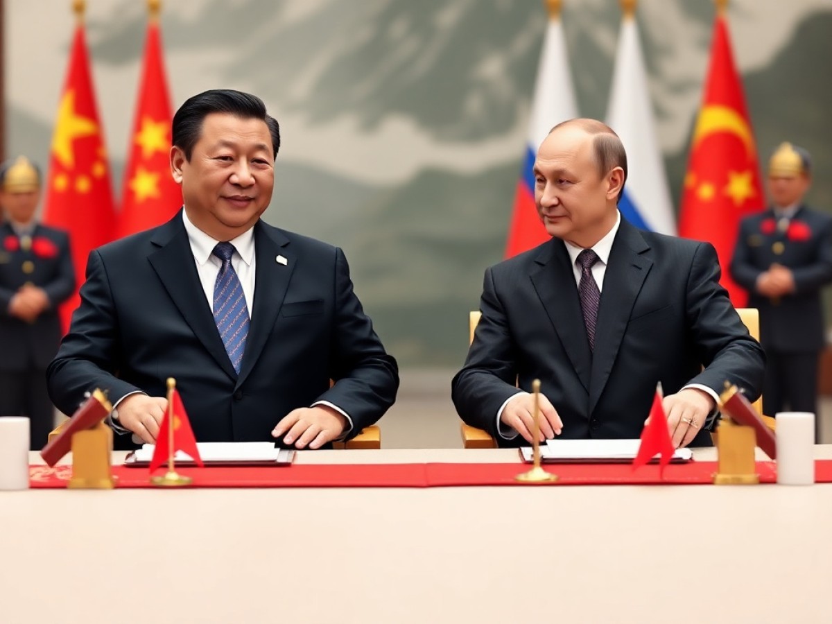 Xi und Putin - viele Vereinbarungen, doch eine fehlt