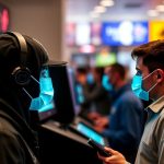 Hand,Of,Man,Showing,Smartphone,With,Immersive,Facial,Recognition,Interface