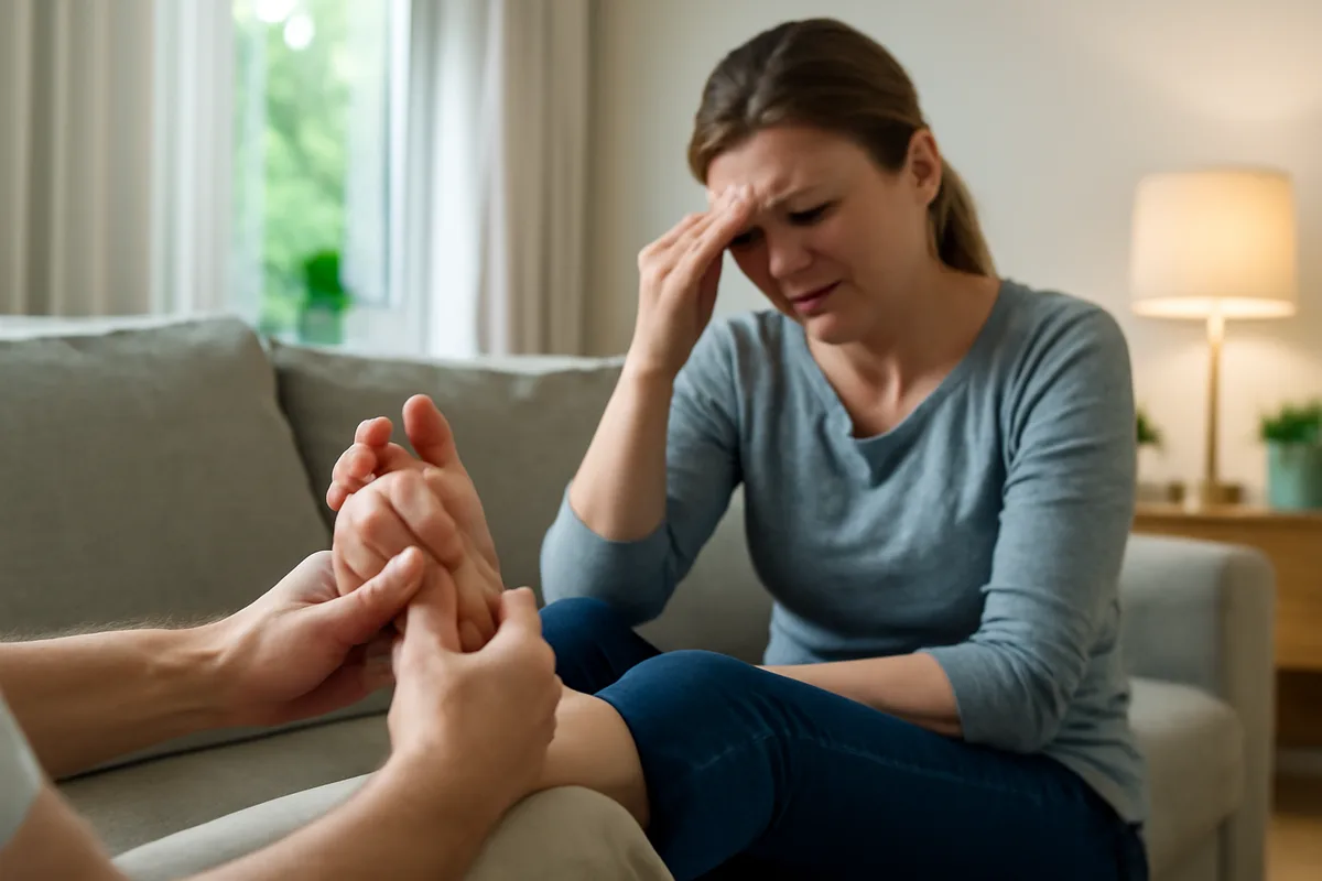 Explore Reflexology — Reflexology, particularly focusing on the feet, can help rebalance the body and alleviate tension and blockages that might contribute to migraine pain. This technique can be an effective way to manage and reduce the frequency of migraines naturally.