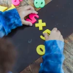 Mathematical symbols and numbers representing numerical patterns and mathematical properties.