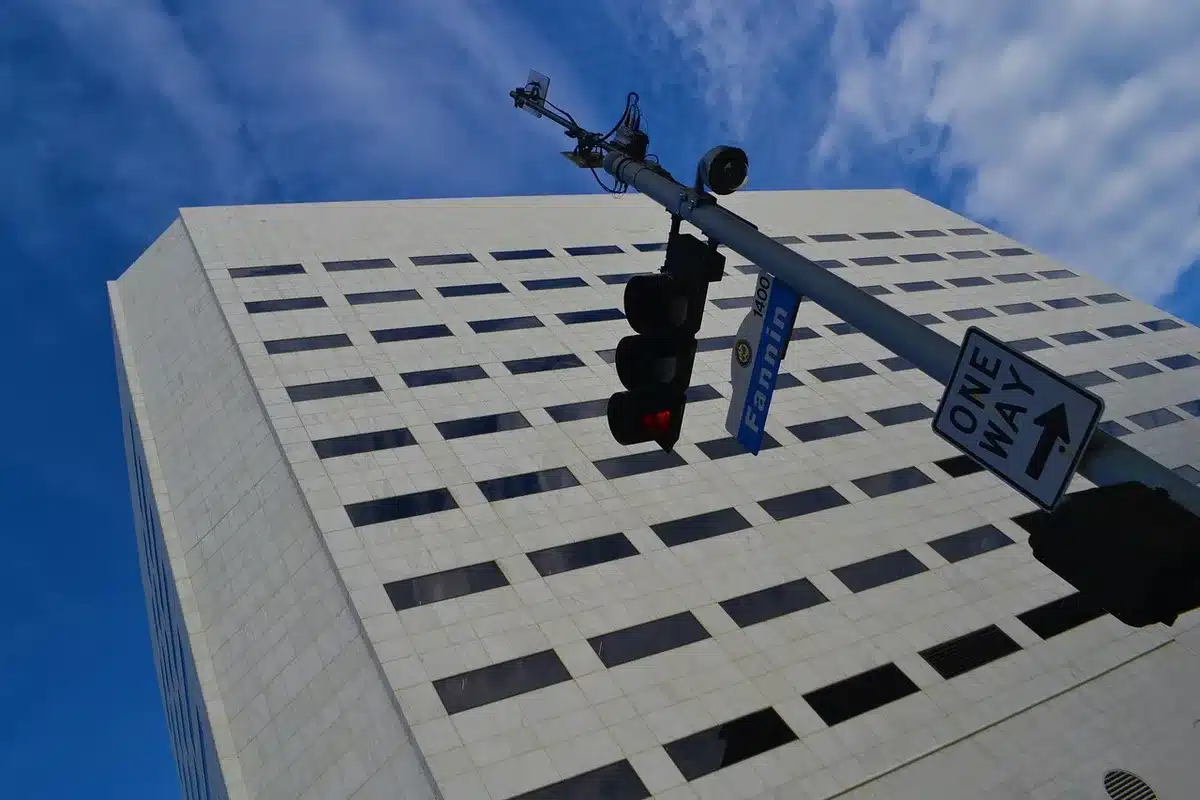 Exterior of a government office building where regulators work