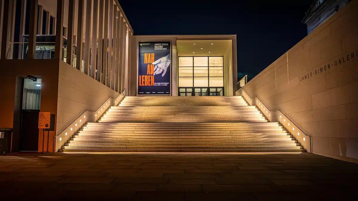 The United Nations General Assembly building exterior in New York