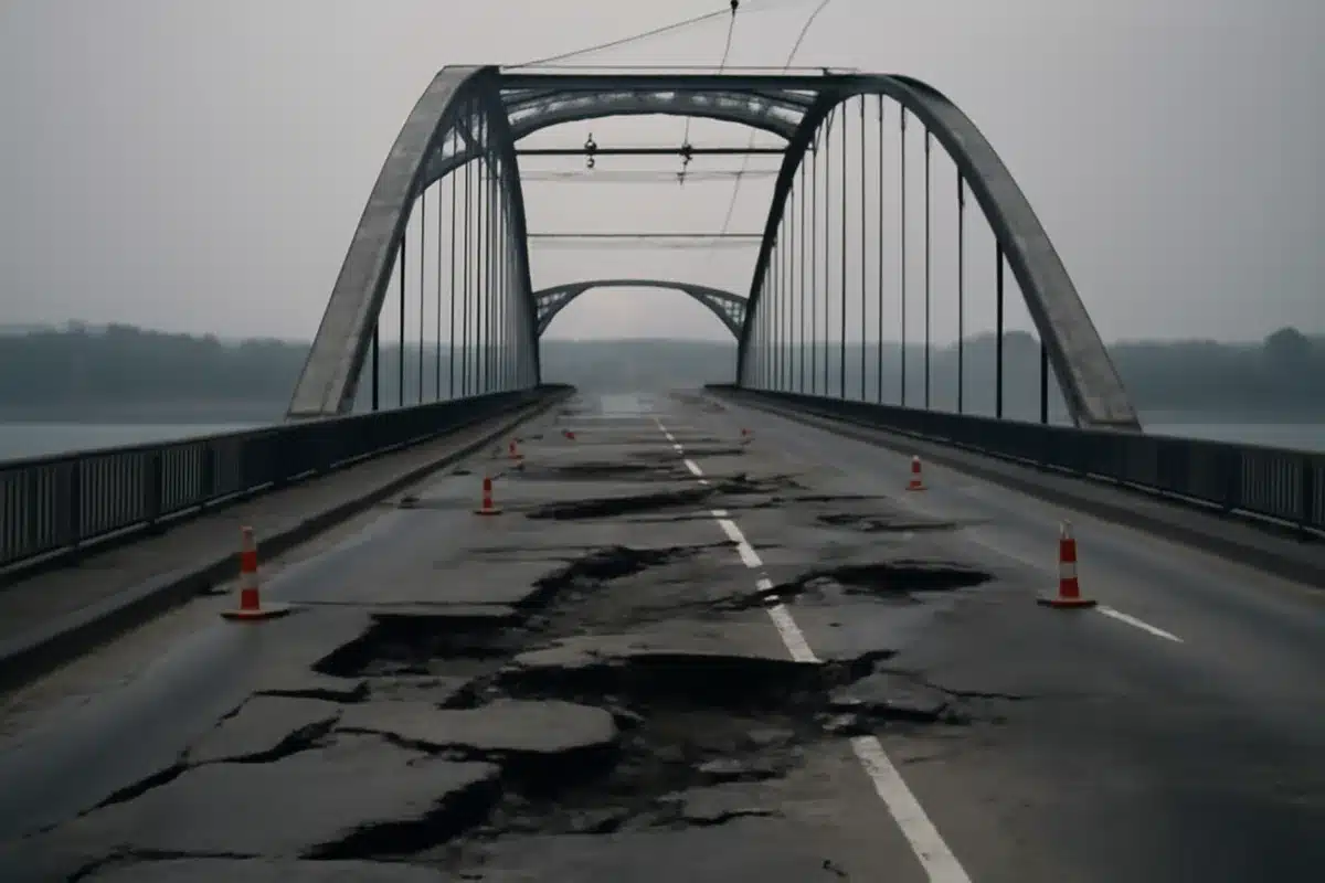Russia Strikes Kiev Bridge Again: Escalation in Ongoing Conflict